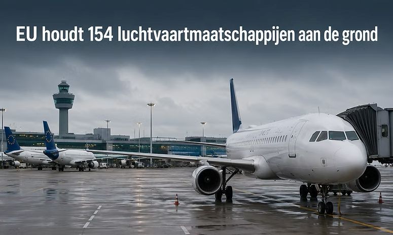 154 luchtvaartmaatschappijen op de zwarte lijst