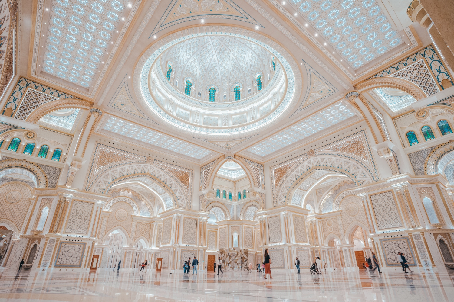 The Great Hall at Qasr Al Watan Palace