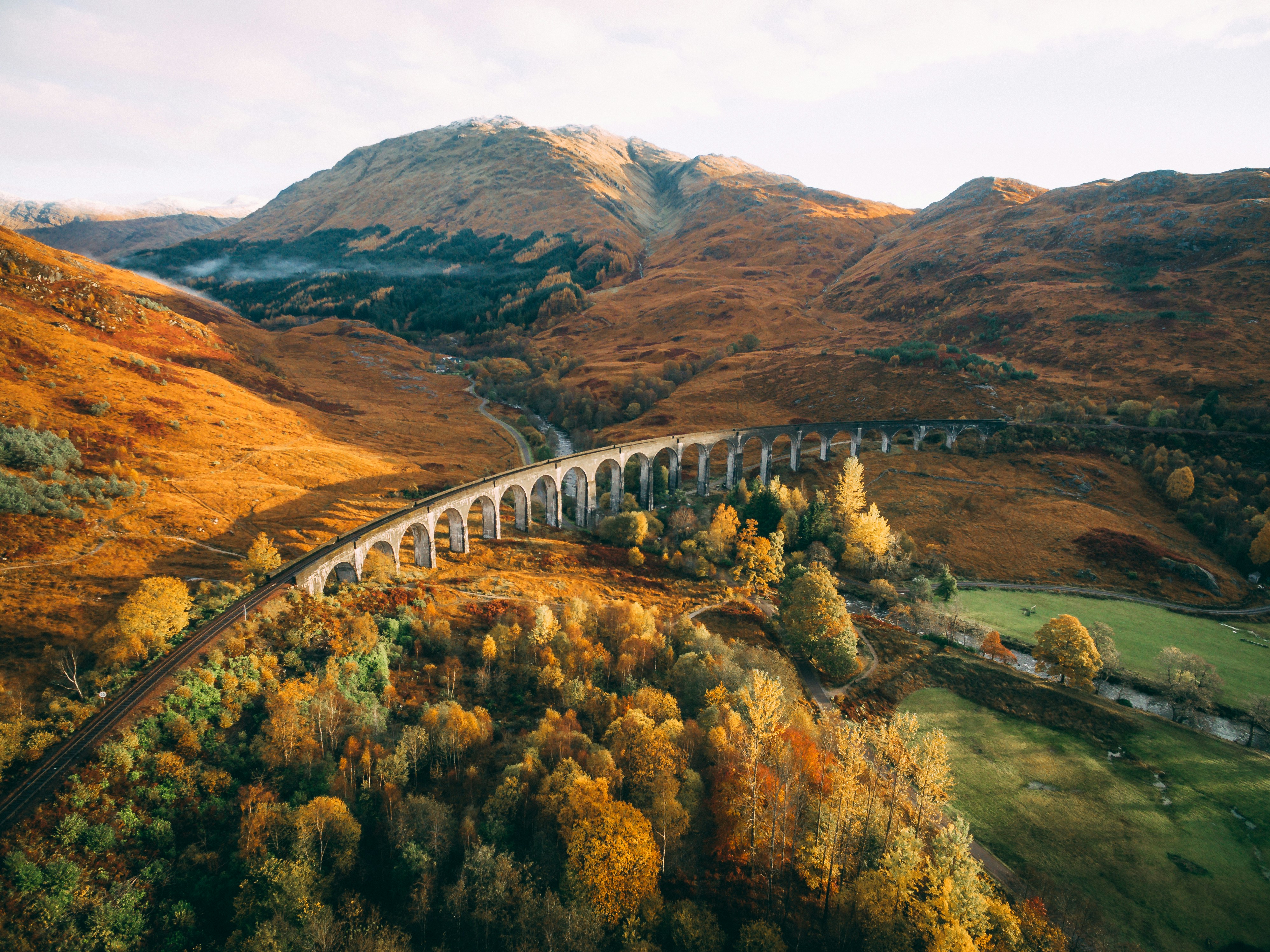 Glenfinnan Viaduct, Fort William, Schotland