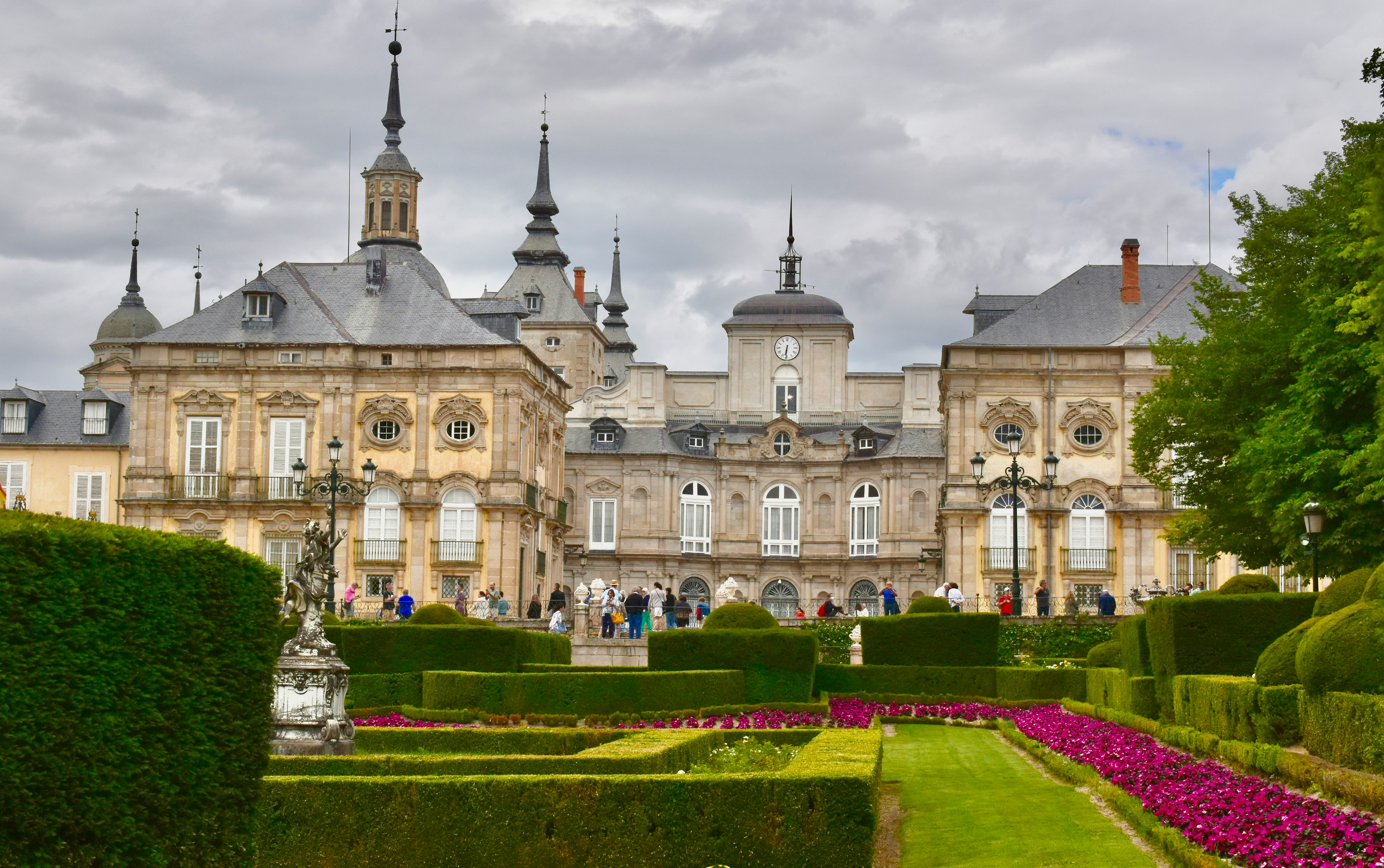 het Koninklijk Paleis van La Granja de San Ildefonso