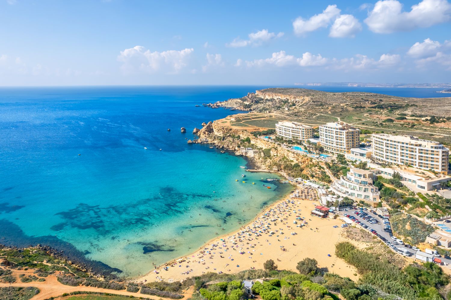 Paradise bay beach, Malta