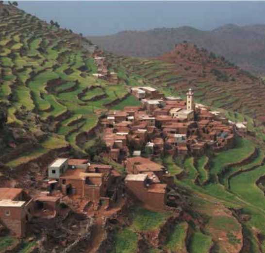 Het Atlasgebergte, Marokko