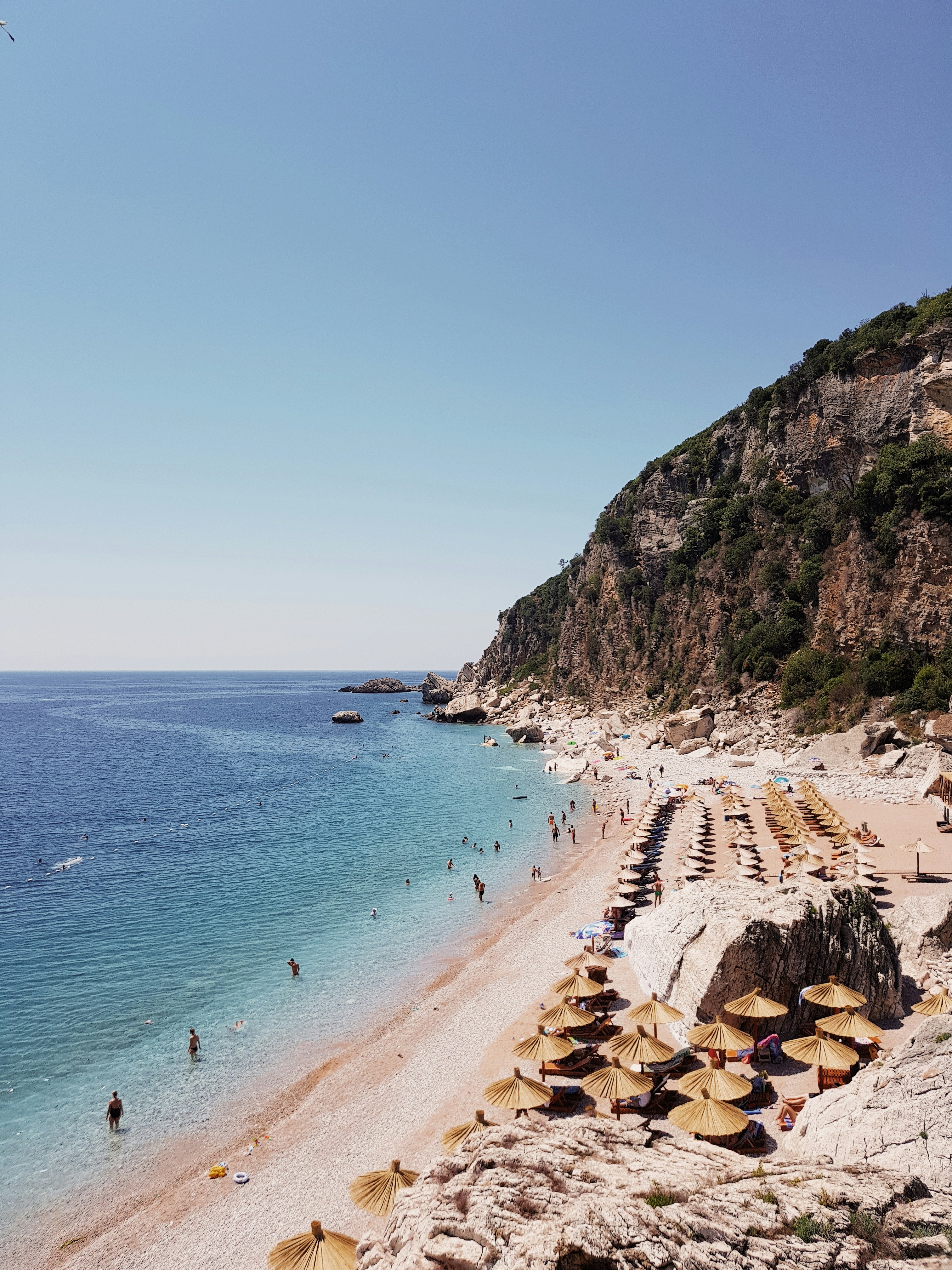 Perazica Do beach, Montenegro