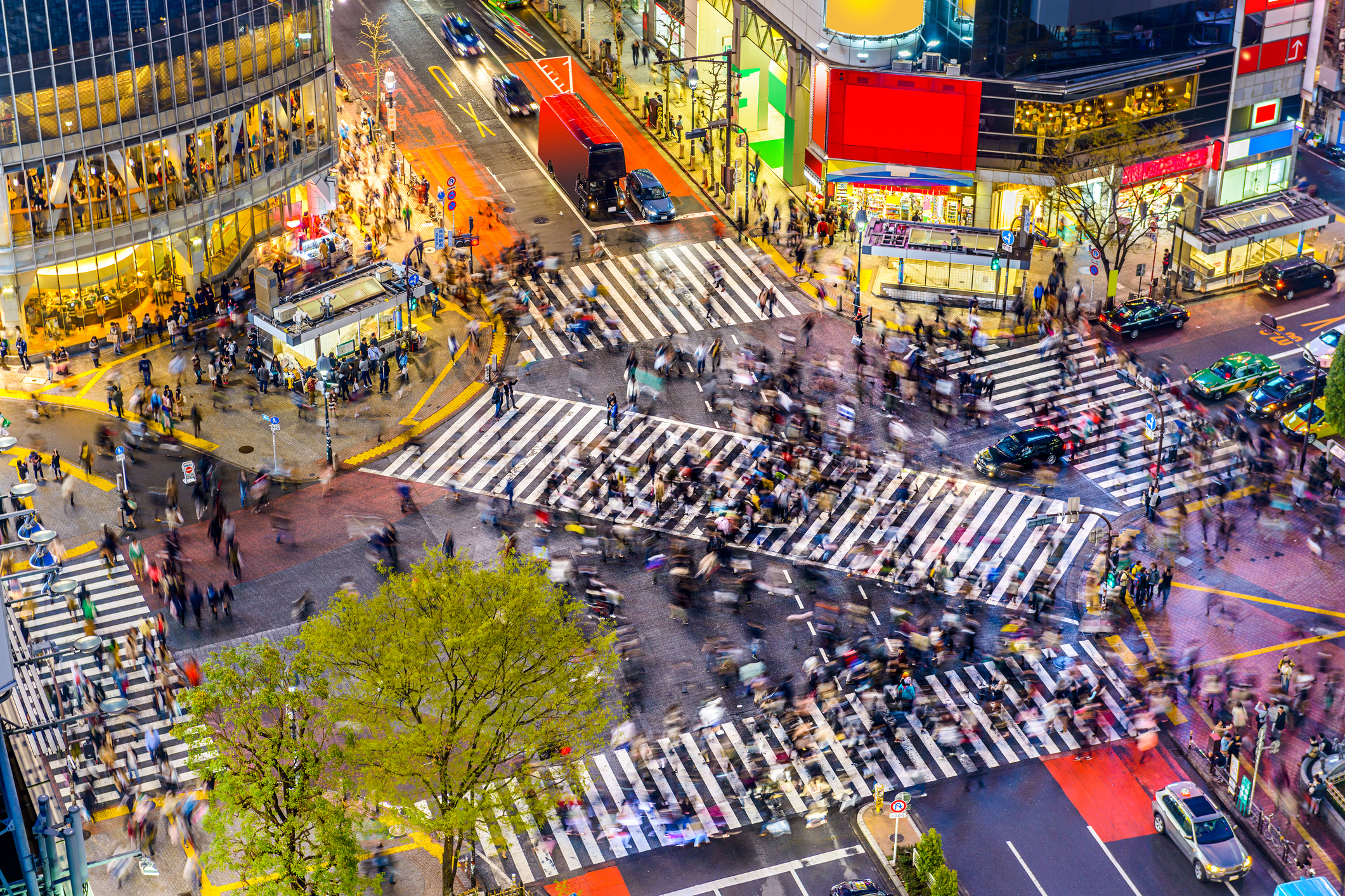 Shibuya Crossng in Tokyo