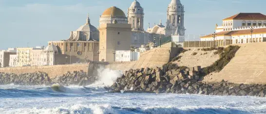 De kathedraal van Cadiz