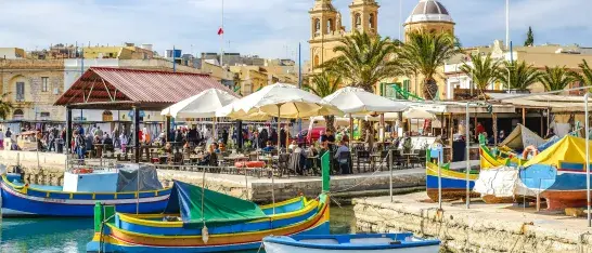 Malta oude vissershaven