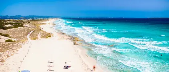 Formentera strand