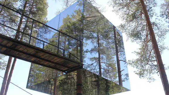 Treehotel Mirror Cube