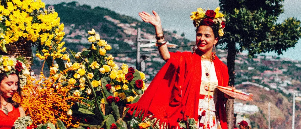 Bloemenfestival Madeira bloemenmarktFlower Festivalparade